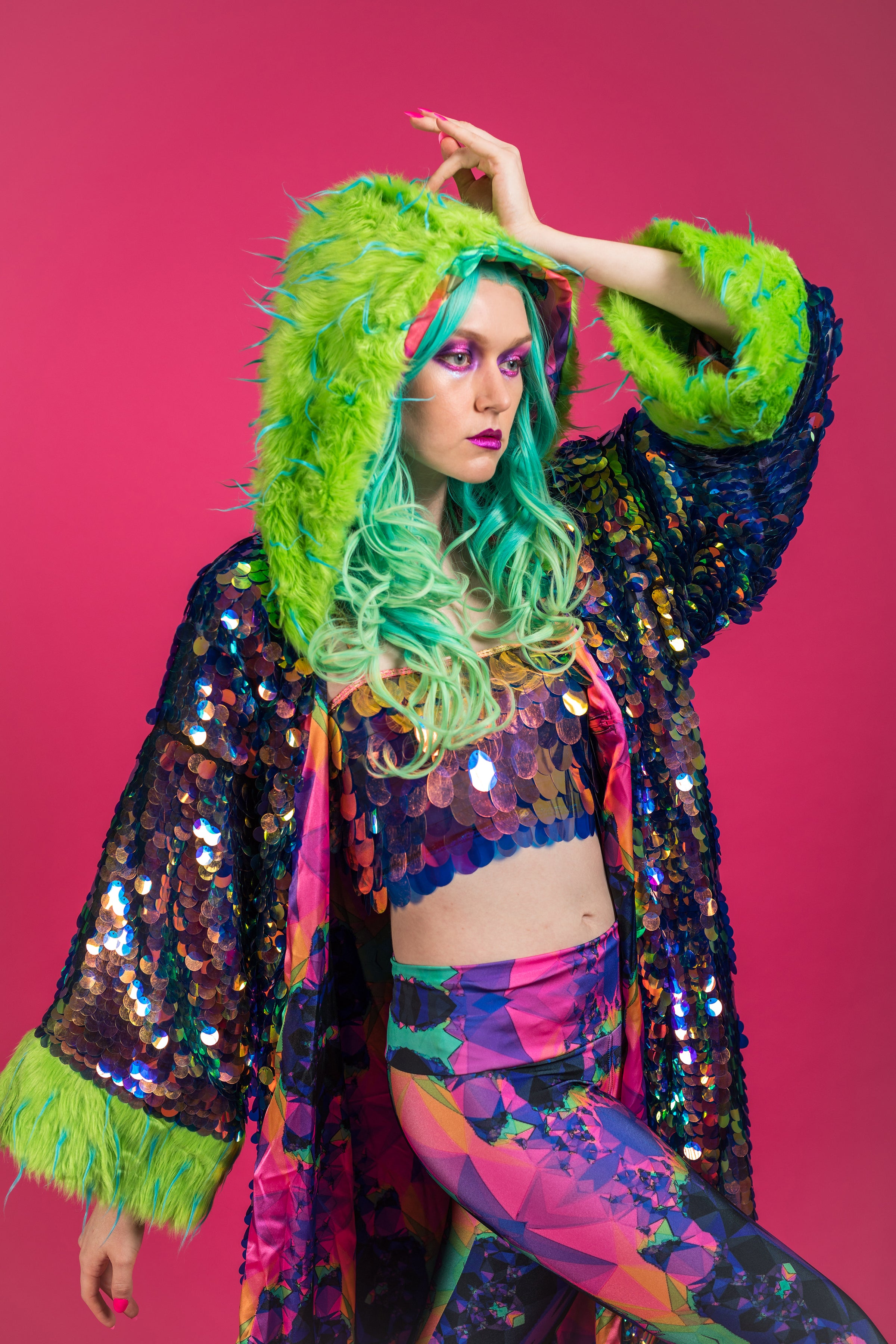 Sequin Kimonos