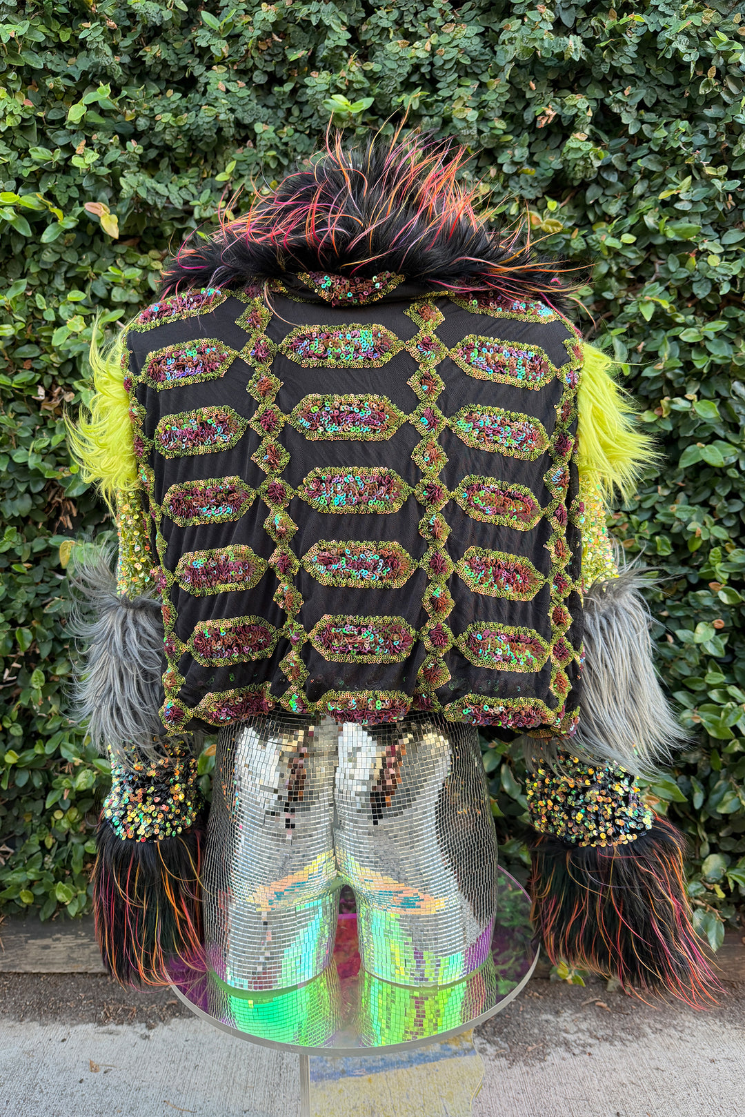 Deep Moss Cropped Coat