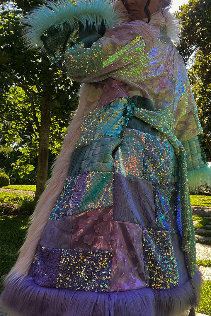 *ONE OF A KIND* (Ready to ship) ULTIMATE FESTIVAL ROBE (LARGE RANDOM PATCHWORK)
