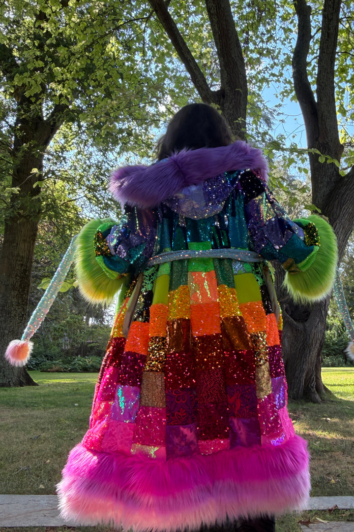 TECHNO-COLOUR ULTIMATE ROBE *TURNS INTO A BAG*