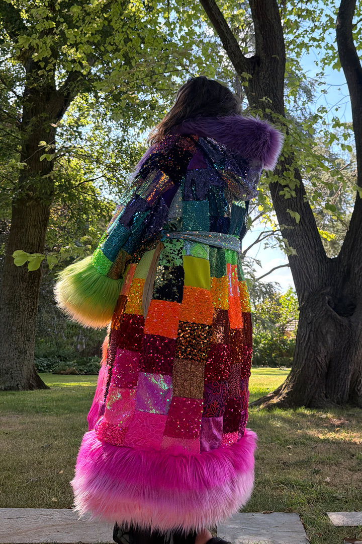 TECHNO-COLOUR ULTIMATE ROBE *TURNS INTO A BAG*